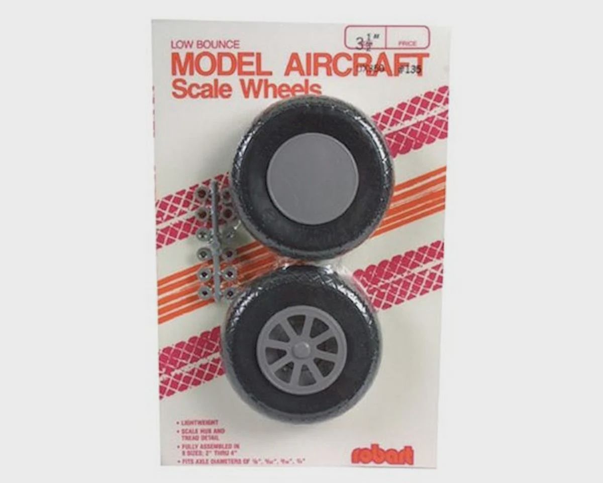Robart UX350-Scale Diamond Tread Wheels (ROB135)