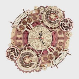 RoboTime Art; Zodiac Wall Clock (ROELC601)