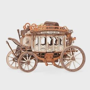 Robotime ROKR Stagecoach Rolling Music Box (ROEAMKA1)