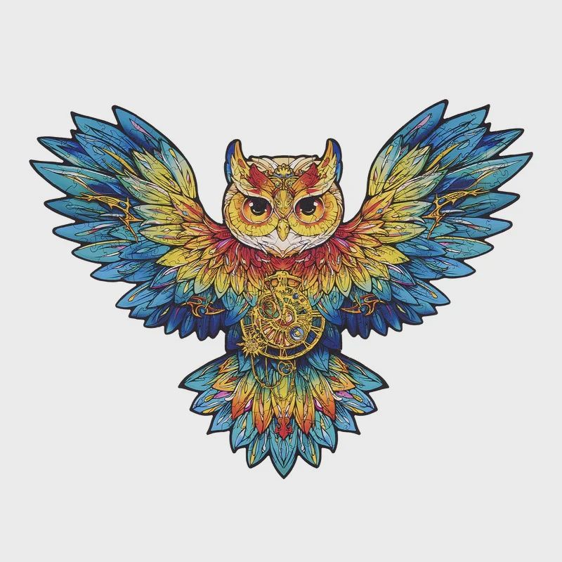 Rowood Owl 200pc Wooden Jigsaw Puzzle (ROETA004)