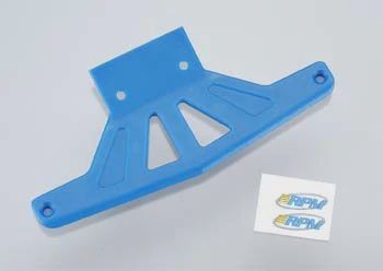 RPM Front Wide Bumper Blue Rustler/Stampede (RPM81165)