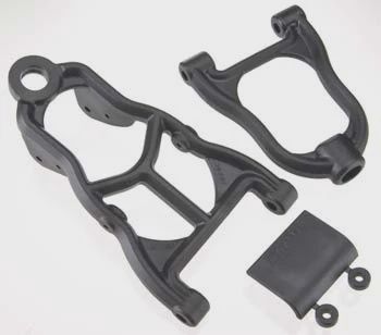 RPM Front Upper/Lower A-Arm Black Baja 5B/5T (RPM82142)