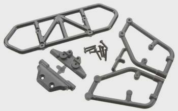 RPM Rear Bumper Black Slash 4X4 (RPM80122)