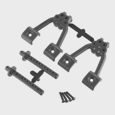 RPM Rear Shock Hoops/Body Mounts SCX10 (RPM70702)