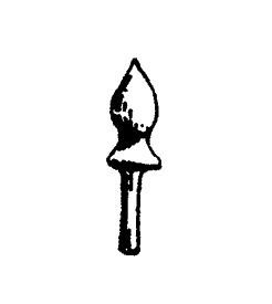 Scale Structures Small Finial (650-2021