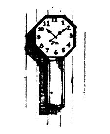 Scale Structures Regulator Style Wall Clock with Printed Face Kit (650-2255)