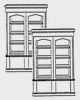 Scale Structures Retail Sales Shelving with Cabinet Base Kit (650-5159)