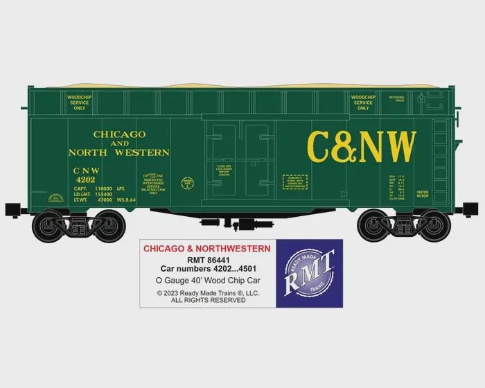RMT O Woodchip Car CNW (RMT86441)