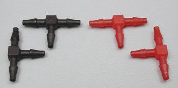 Robart T Tubing Coupler 1/16" (4) (ROB215)