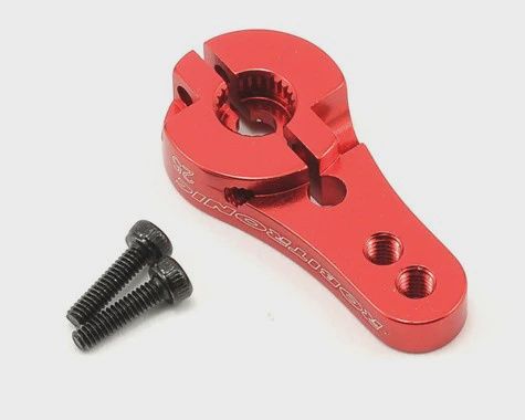 Robitronic ALUMINIUM SERVO 25T SHORT RED (RBOR17022R)