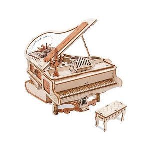 Robotime ROKR Magic Piano Mechanical Music Box 3D Wooden Puzzle (ROEAMK81)