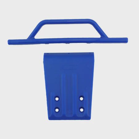 RPM Front Bumper &amp; Skid Plate, Blue: SLH (RPM80955)