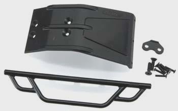 RPM Front Bumper/Skid Plate Black Losi Ten SCTE (RPM73042)