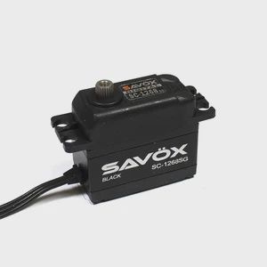 Savox Black Edition High Torque Digital Servo 0.11sec / 347oz @7.4V (SAVSC1268SG-BE)