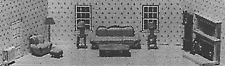 Scale Structures Living Room (650-7217)