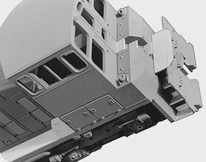 Safety Tread &amp; Step Kit (Photo-Etched Brass) -- For Athearn SW1500 &amp; SW1000 (191-2002)