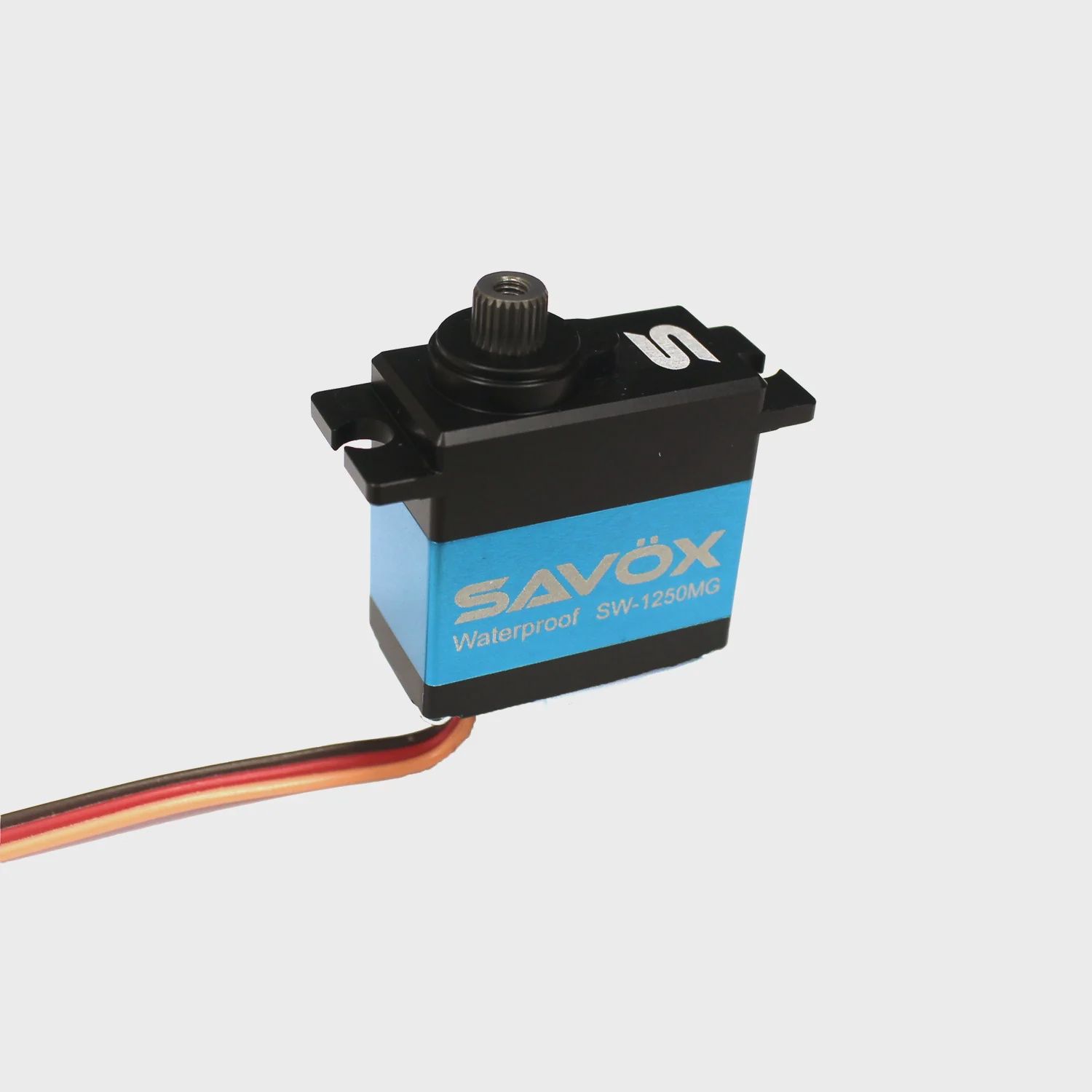Savox Waterproof Premium Mini Digital Servo .10/111.1@6.0V, Ideal for Traxxas 1/16 Scale (SAVSW1250MG)