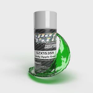 Spaz Stix Candy Apple Green Aerosol Paint, 3.5oz Can (SZX15359)