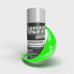 Spaz Stix Green Fluorescent Aerosol Paint, 3.5oz Can (SZX02159)