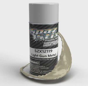 Spaz Stix Light Gun Metal Aerosol Paint, 3.5oz Can (SZX12119)