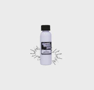 Spaz Stix Solid White/Backer, Airbrush Ready Paint, 2oz Bottle (SZX00200)