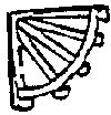 Scale Structures Porch Fan Bracket (650-2022)