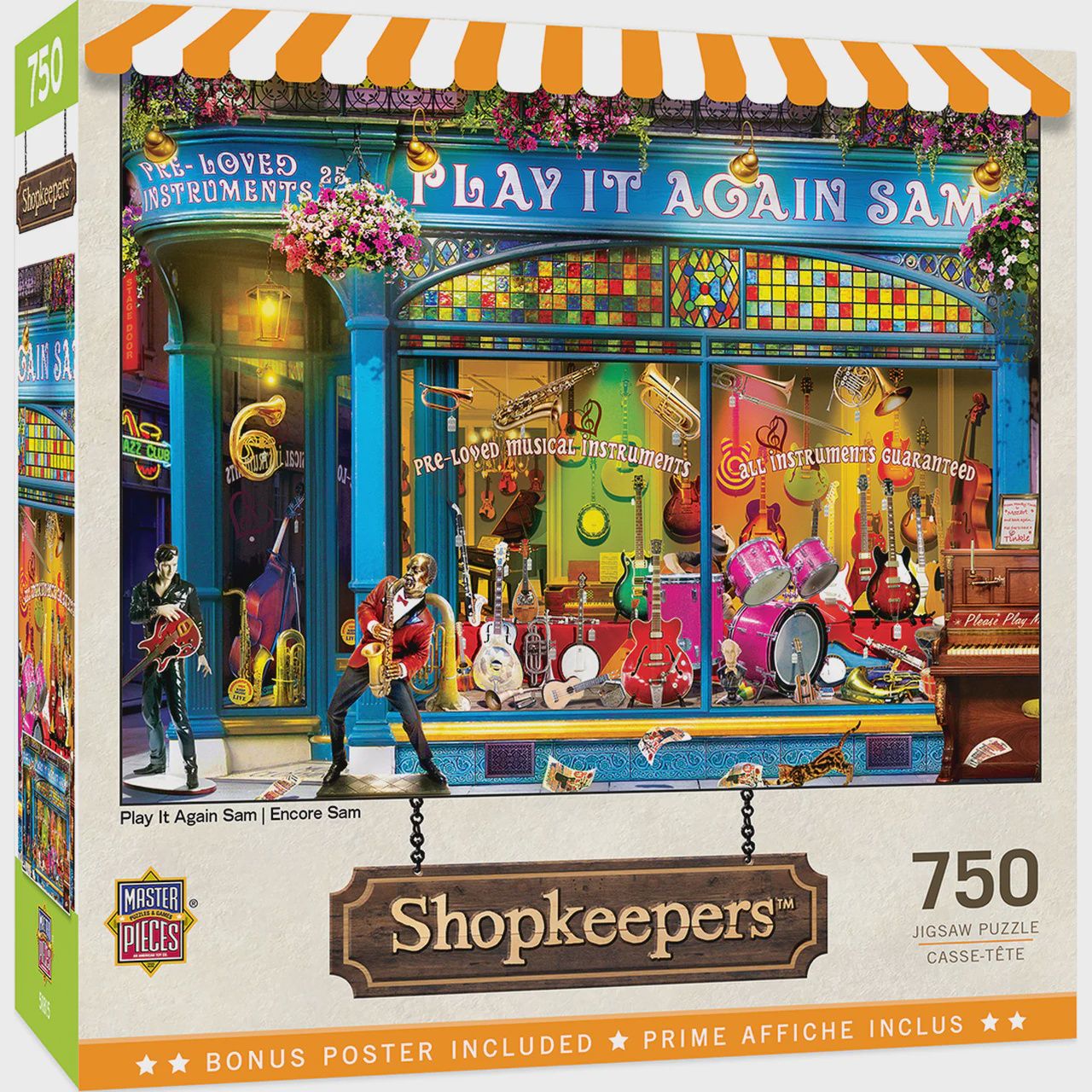 SHOPKEEPERS - PLAY IT AGAIN SAM 750 PIECE PUZZLE (MST32141)