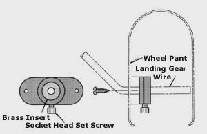 SIG Wheel Pant Mounts 1/8" (SIGSH726)