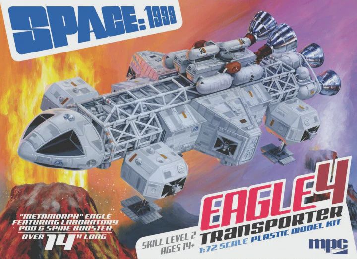 Space: 1999 Eagle 4 with Lab Pod &amp; Booster (MPC979)
