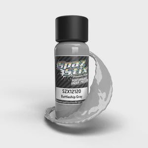 Spaz Stix Battleship Gray Airbrush Ready Paint, 2oz Bottle (SZX12120)