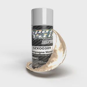 Spaz Stix Champagne Metallic Aerosol Paint, 3.5oz Can (SZX00389)