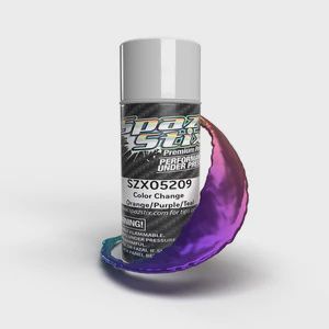 Spaz Stix Color Change Aerosol Paint, Orange/Purple/Teal, 3.5oz Can (SZX05209)