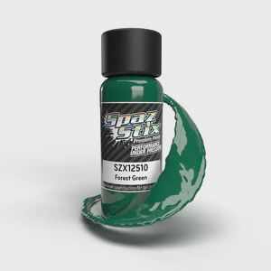 Spaz Stix Forest Green Airbrush Ready Paint, 2oz Bottle (SZX12510)