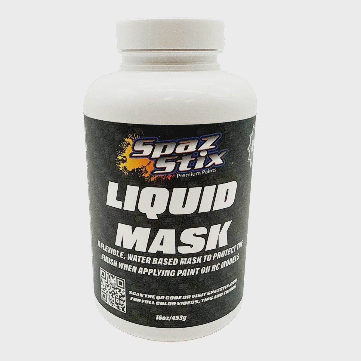 Spaz Stix Water Based Liquid Mask V2, 16oz (SZX0016V2)