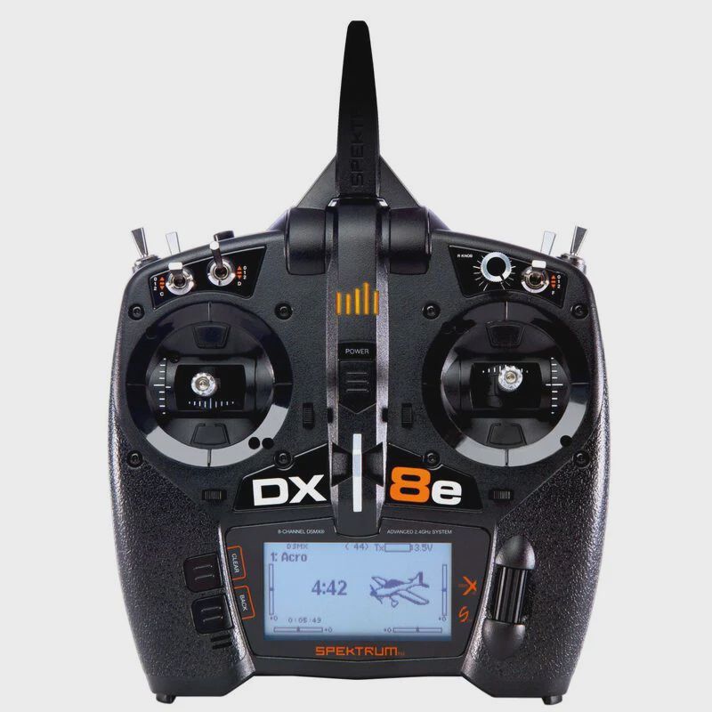 Spektrum DX8e 8-Channel DSMX Transmitter Only (SPMR8105)