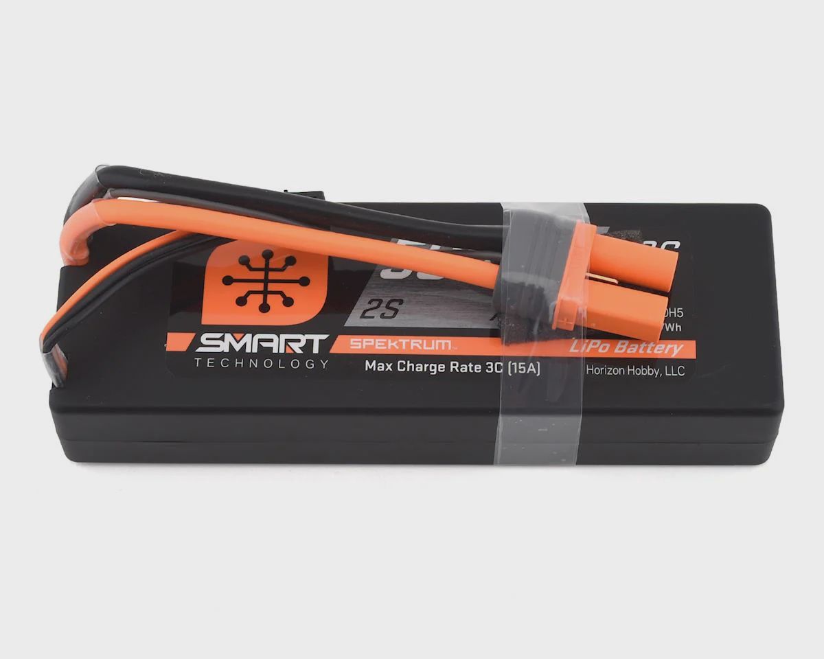 Spektrum RC 2S Smart LiPo Hard Case Battery Pack w/IC5 Connector (7.4V/5000mAh) (SPMX50002S30H5)