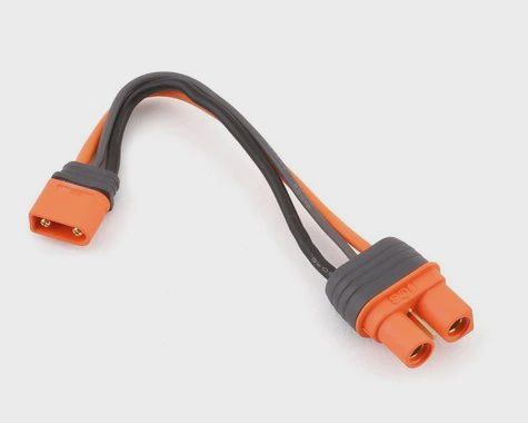 Spektrum RC 6" IC3 Battery to IC2 Device SMART Battery Adapter Cable (SPMXCA320)