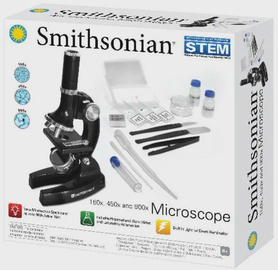 Smithsonian STEM 150x/450x/900x Microscope Kit (NSI22249)