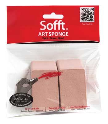 Sofft Art Sponges -- Soft Angle pkg. 2 (574-61031)