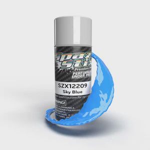 Spaz Spix Solid Sky Blue Aerosol Paint, 3.5oz Can (SZX12209)