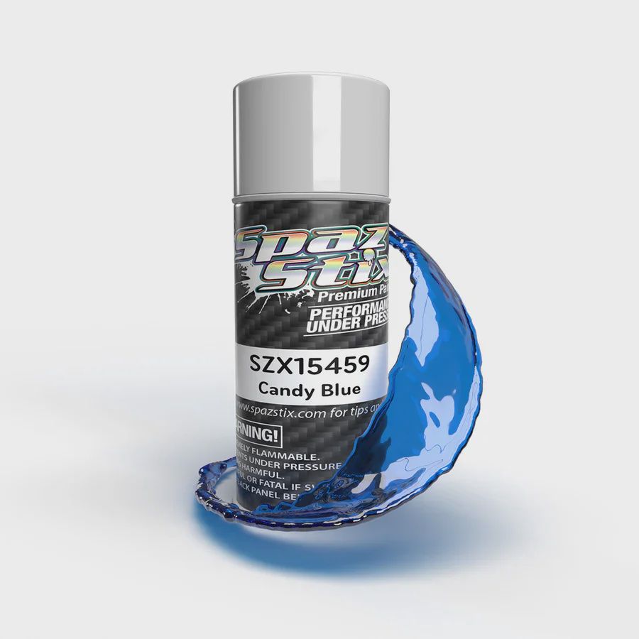 Spaz Stix - CANDY BLUE AEROSOL PAINT, 3.5OZ CAN (SZX15459)