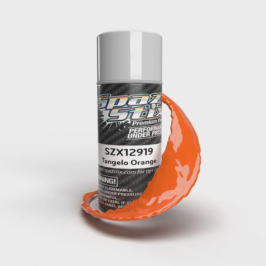 Spaz Stix - TANGELO ORANGE AEROSOL PAINT, 3.5OZ CAN (SZX12919)