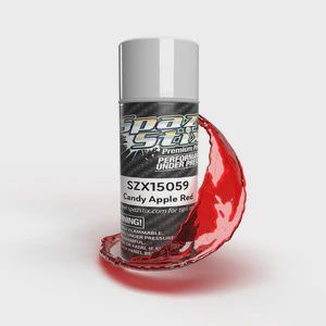 Spaz Stix Candy Apple Red Aerosol Paint, 3.5oz Can (SZX15059)
