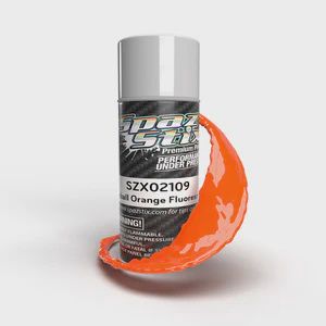 Spaz Stix Fireball Orange Fluorescent Aerosol Paint, 3.5oz Can (SZX02109)