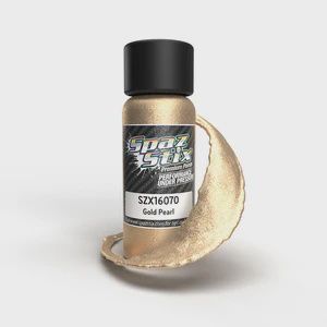 Spaz Stix Gold Pearl Airbrush Ready Paint, 2oz Bottle (SZX16070)
