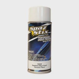 Spaz Stix Sapphire Blue Pearl Aerosol Paint, 3.5oz Can (SZX16029)