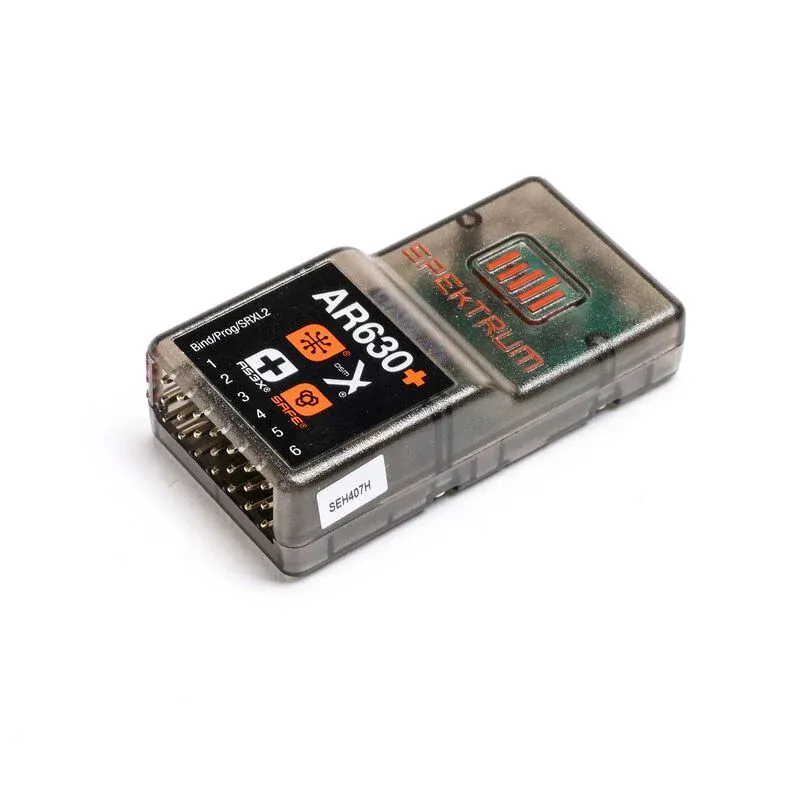 Spektrum AR630+ DSMX 6-Channel AS3X+ &amp; SAFE Receiver (SPM-1030)