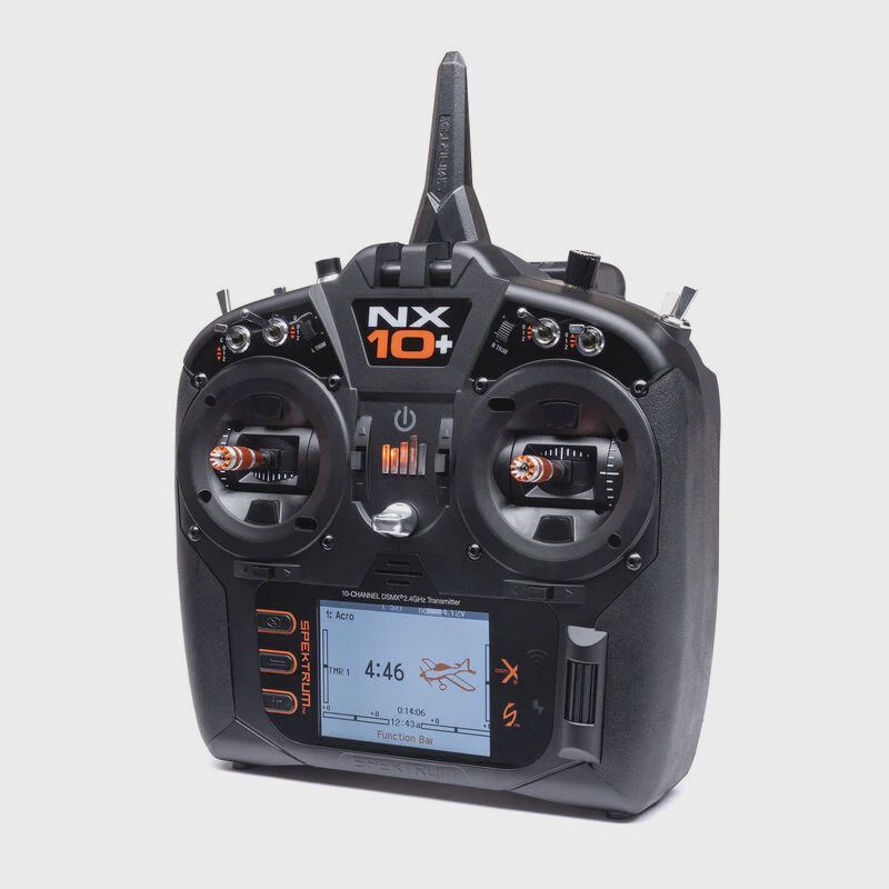Spektrum NX10+ 20-Channel DSMX Transmitter Only (SPMR10120)