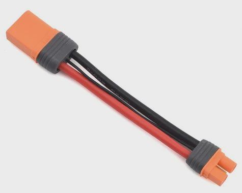 Spektrum RC IC5 4" Device to IC3 Battery Charge Lead (SPMXCA507)