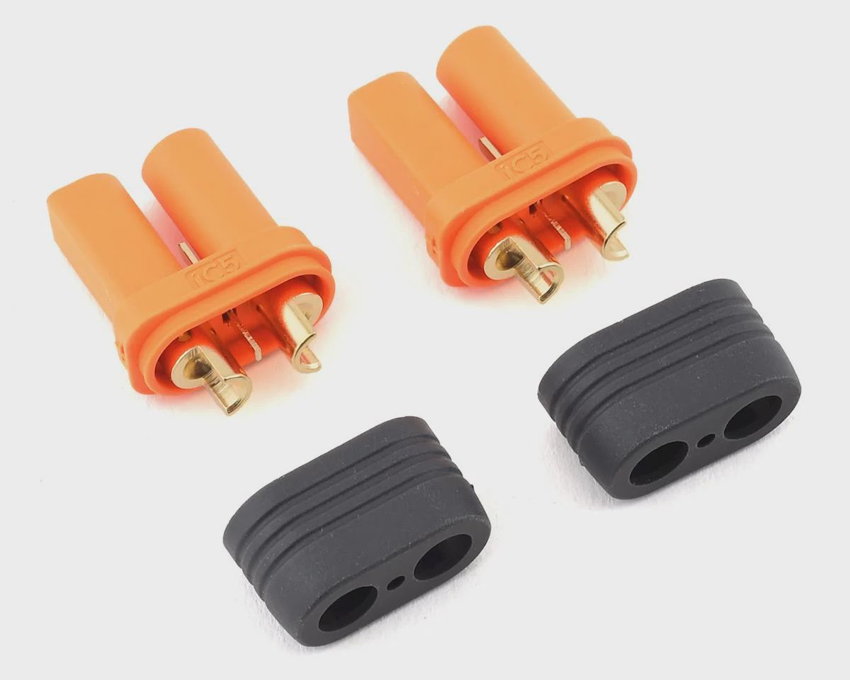 Spektrum RC IC5 Battery Connector (2) (Female) (SPMXCA501)